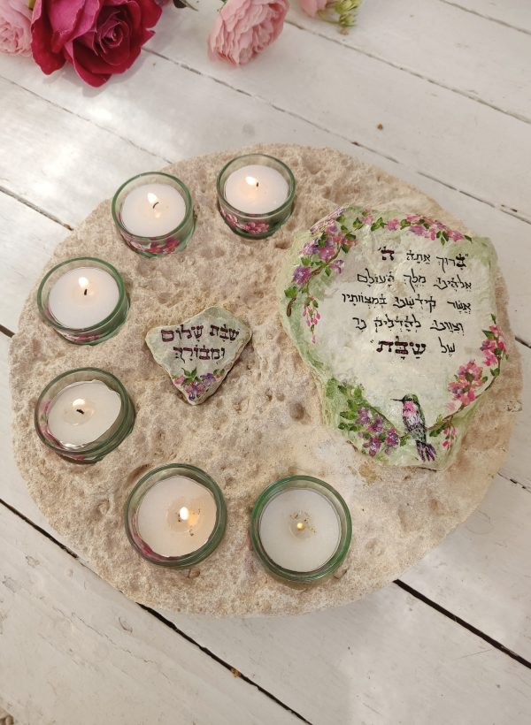 6 נרות עגול